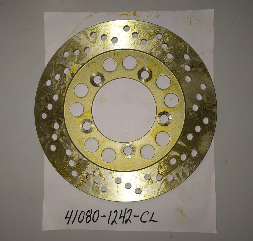 Ｊ 00-01 KAWASAKI NINJA ZX12R zx12 OEM REAR ROTOR BACK BRAKE