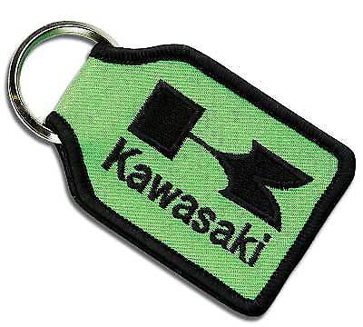 K0668-8900-GNNS Kawasaki K-Logo Key Chain Nylon Green
