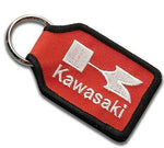 K0668-8900-RDNS Kawasaki K-Logo Key Chain Nylon RED